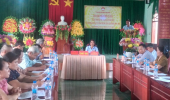 Xã Vĩnh Quang: tổ chức Hội nghị phản biện xã hội đối với dự thảo Qui mô đầu tư các dự án năm 2024 và Kế hoạch đầu tư công trung hạn giai đoạn 2026 - 2030