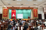 Quang cảnh tổ chức tập huấn
