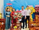Phó Chủ tịch Ủy ban MTTQ Việt Nam tỉnh thăm và chúc mừng Hội Liên Hiệp Phụ nữ tỉnh