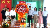 Lãnh đạo Ủy ban MTTQ Việt Nam tỉnh thăm, chúc mừng các cơ quan báo chí nhân Ngày Báo chí Cách mạng Việt Nam