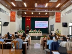 Cụm thi đua số 11: Hội nghị sơ kết hoạt động công tác Mặt trận 6 tháng đầu năm 2026