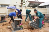 Mặt trận và các đoàn thể tích cực hưởng ứng "Chiến dịch 500 ngày đêm đẩy mạnh thực hiện tìm kiếm, quy tập và xác định danh tính hài cốt liệt sĩ"