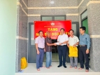 Bàn giao 02 nhà Đại đoàn kết cho hộ dân có hoàn cảnh khó khăn tại xã Nhơn Châu