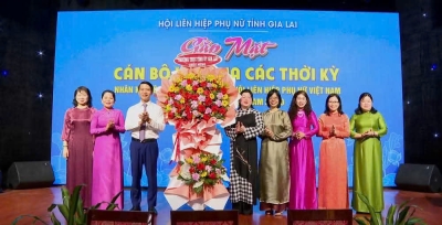 Gặp mặt cán bộ Hội LHPN tỉnh Gia Lai qua các thời kỳ
