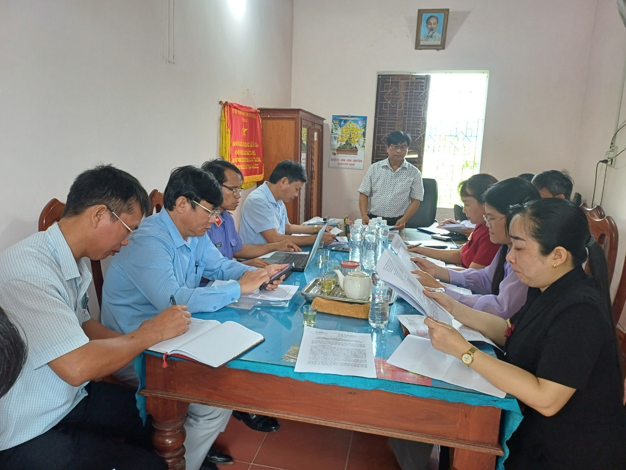 Quang cảnh buổi giám sát
