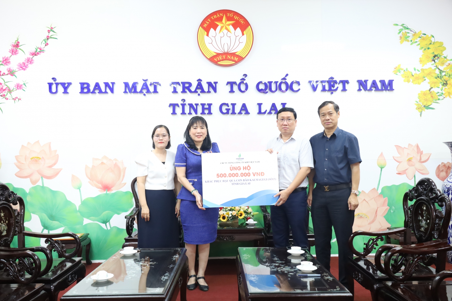 Tiếp nhận nguồn lực hỗ trợ đồng bào tỉnh Gia Lai khắc phục hậu quả thiên tai