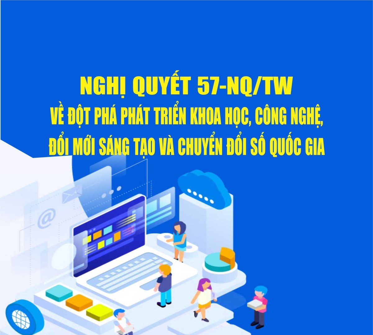 Toàn văn: Nghị quyết 57-NQ/TW về đột phá phát triển khoa học, công nghệ, đổi mới sáng tạo và chuyển đổi số quốc gia