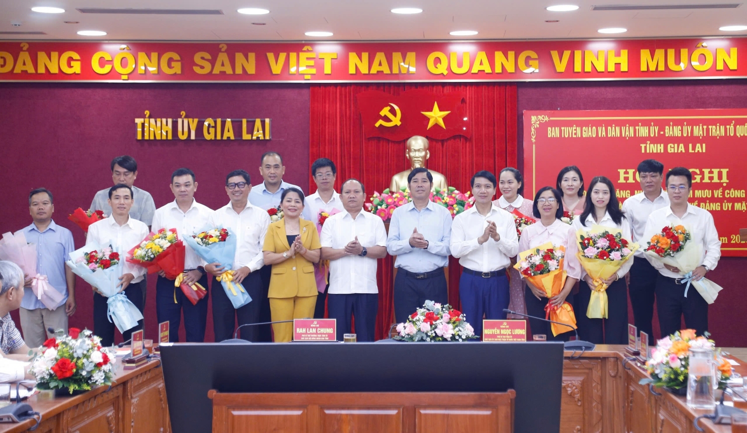 Chuyển chức năng, nhiệm vụ tham mưu công tác dân vận về Đảng ủy MTTQ, các đoàn thể tỉnh Gia Lai