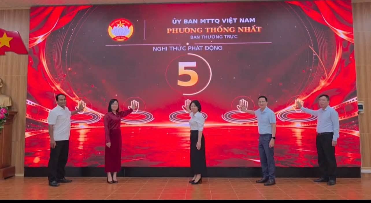 Phường Thống Nhất phát động cuộc thi video, clip giới thiệu mô hình “Dân vận khéo”